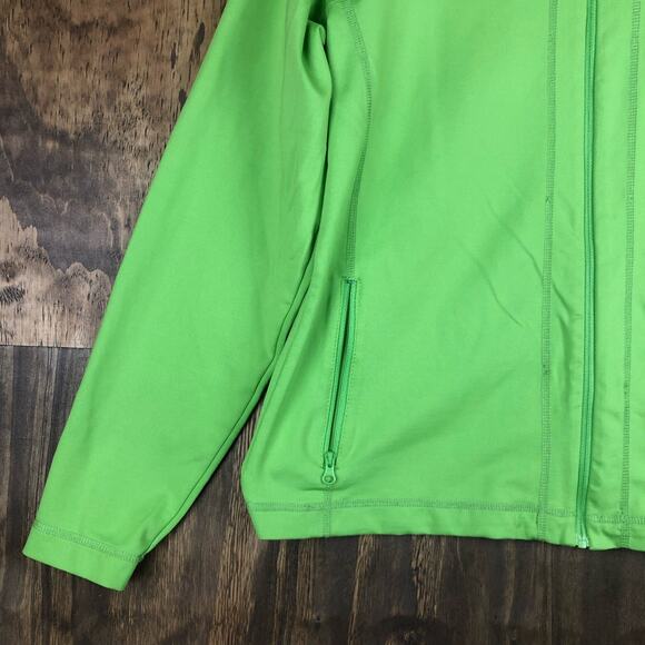 FootJoy Unisex Sweater Green Full Zip Up Comfort Quick Dry Nylon Stretch Medium - Picture 3 of 12